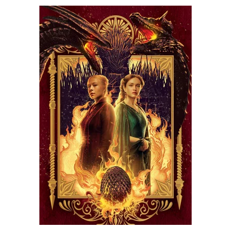 HOUSE OF THE DRAGON - Rhaenyra - Puzzle 1000P 