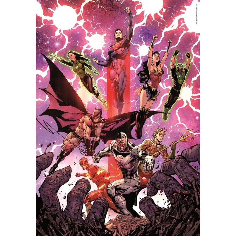 DC - La Justice League - Puzzle 1000P 