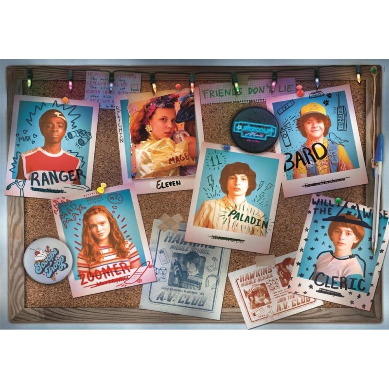 STRANGER THINGS - Puzzle 1000P 