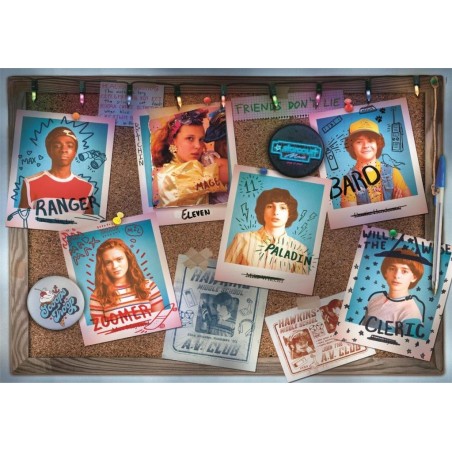 STRANGER THINGS - Puzzle 1000P 