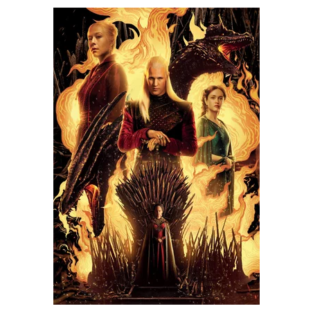 HOUSE OF THE DRAGONS - Puzzle 500P 