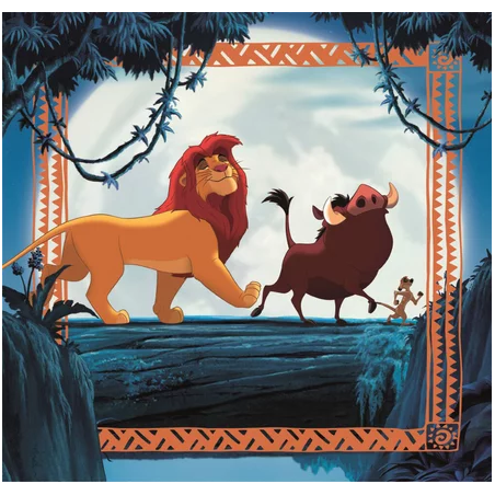 DISNEY - Le Roi Lion - Set 3 Puzzle 48P 