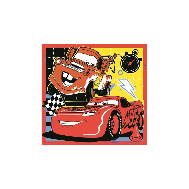 DISNEY - Cars - Set 3 Puzzle 48P 