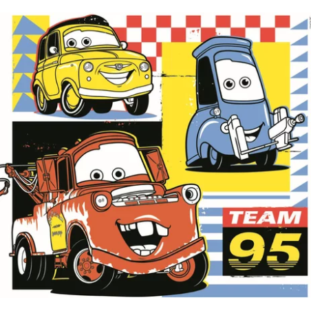 DISNEY - Cars - Set 3 Puzzle 48P 