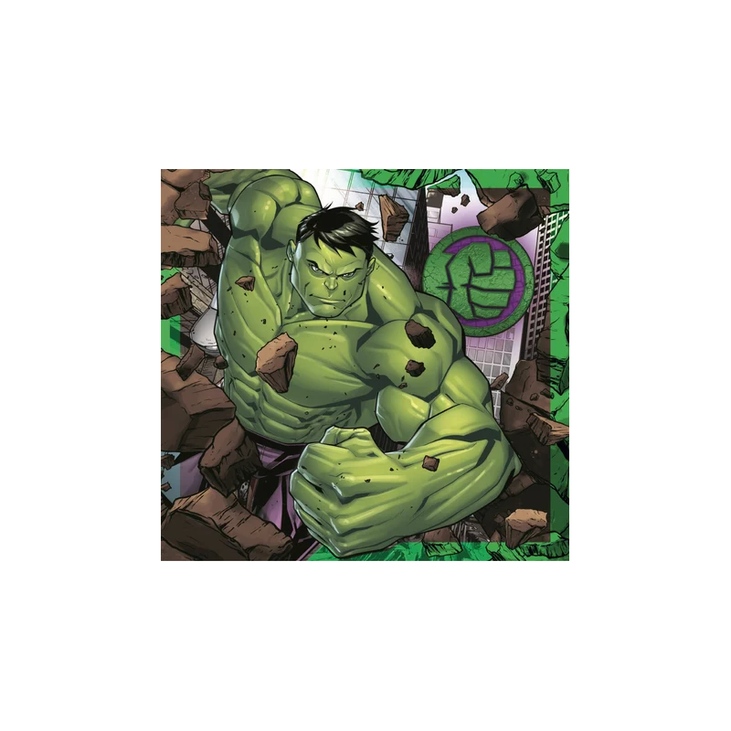 MARVEL - Avengers - Set 3 Puzzle 48P 