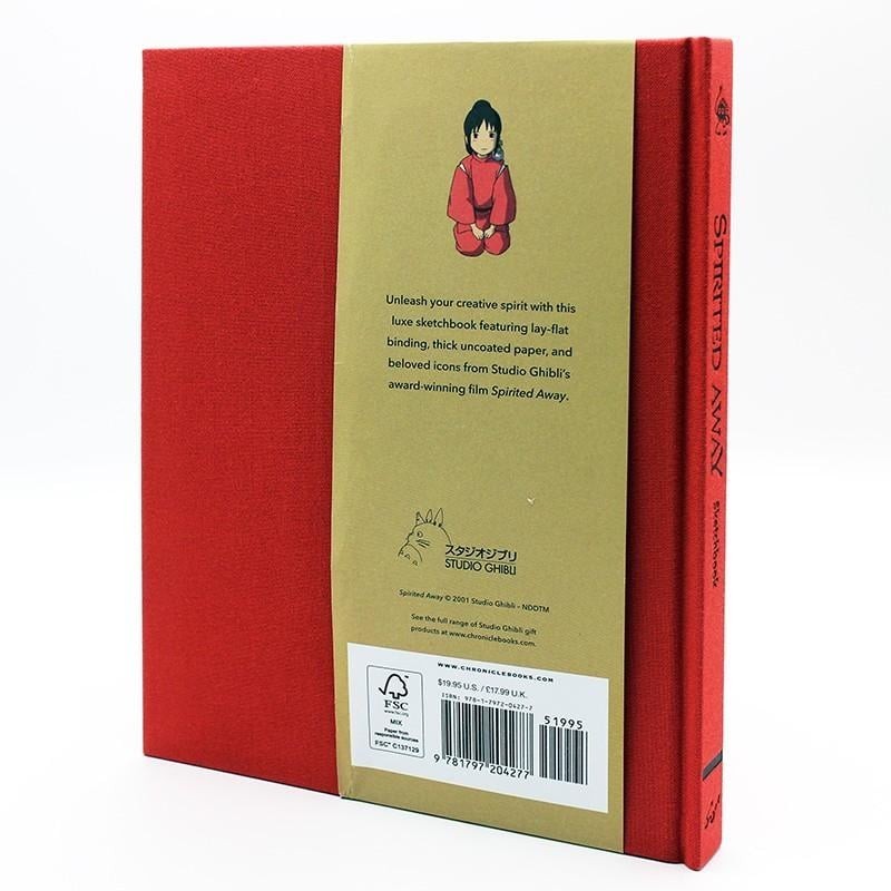 LE VOYAGE DE CHIHIRO - Chihiro et No Face - Carnet de Croquis Toilé 