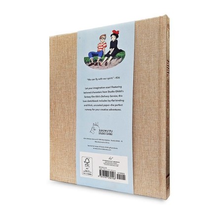 KIKI LA PETITE SORCIERE - Kiki - Carnet de Croquis Toilé 