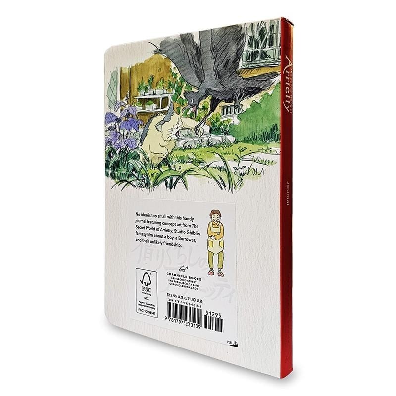 ARIETTY - Arietty - Carnet de notes 13x18.5x2.4cm 