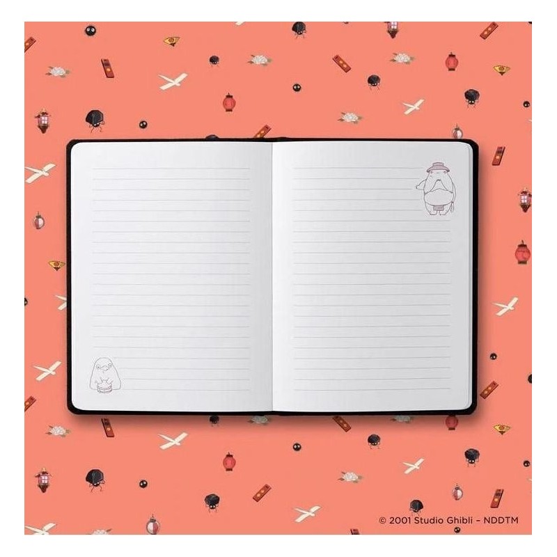 LE VOYAGE DE CHIHIRO - No Face - Carnet Feutrine 16.1x21.6x2.9cm 