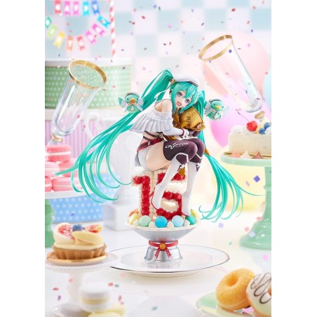 HATSUNE MIKU - Racing Miku 2023 "15ème Anniv." - Statuette 26cm 