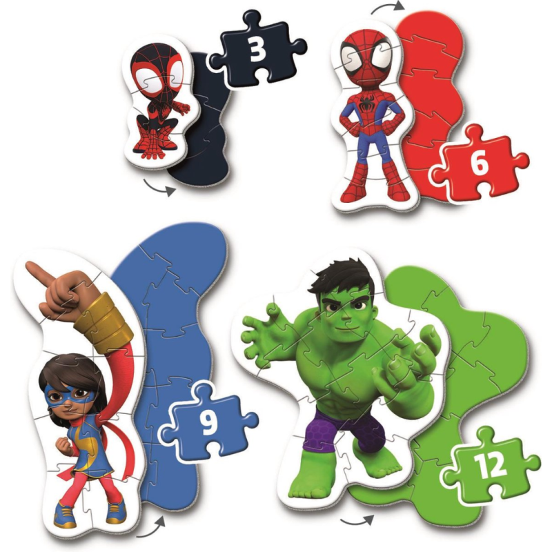 MARVEL - Spidey - Mon Premier Puzzle 30P 