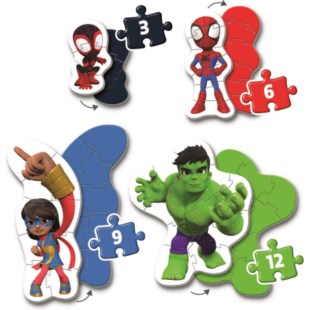 MARVEL - Spidey - Mon Premier Puzzle 30P 