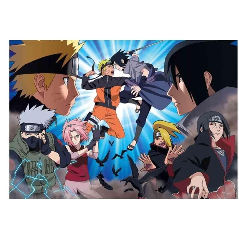 NARUTO SHIPPUDEN - Confrontation - Puzzle Cube 500P 