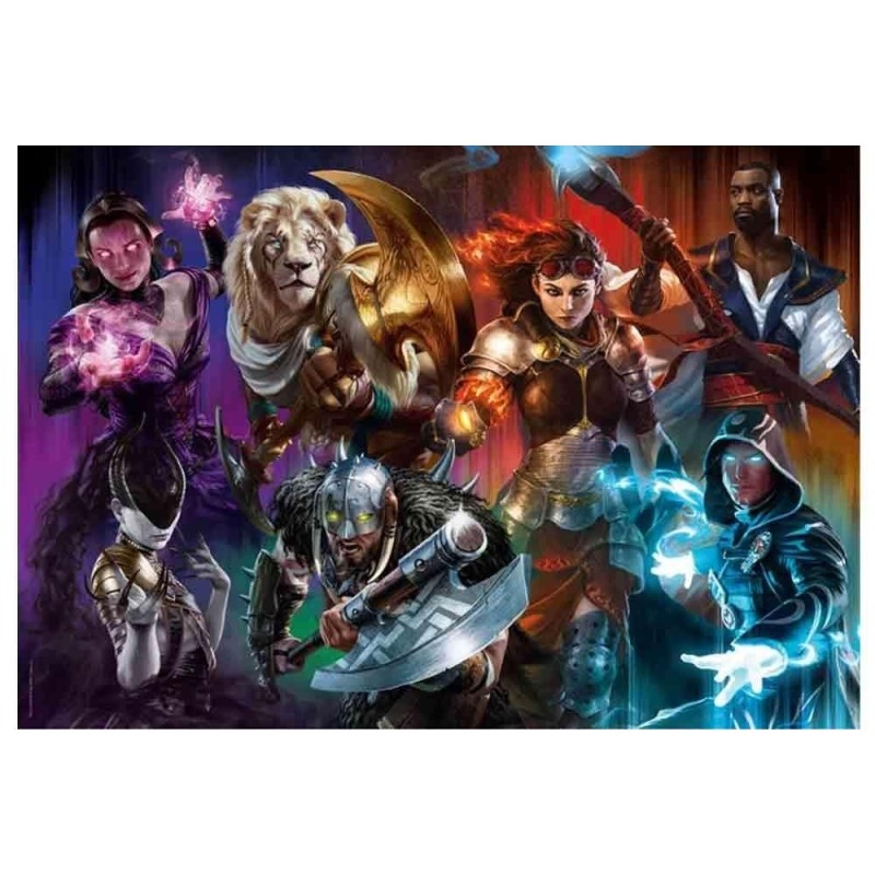 MAGIC THE GATHERING - Mana Warriors - Puzzle Cube 500P 