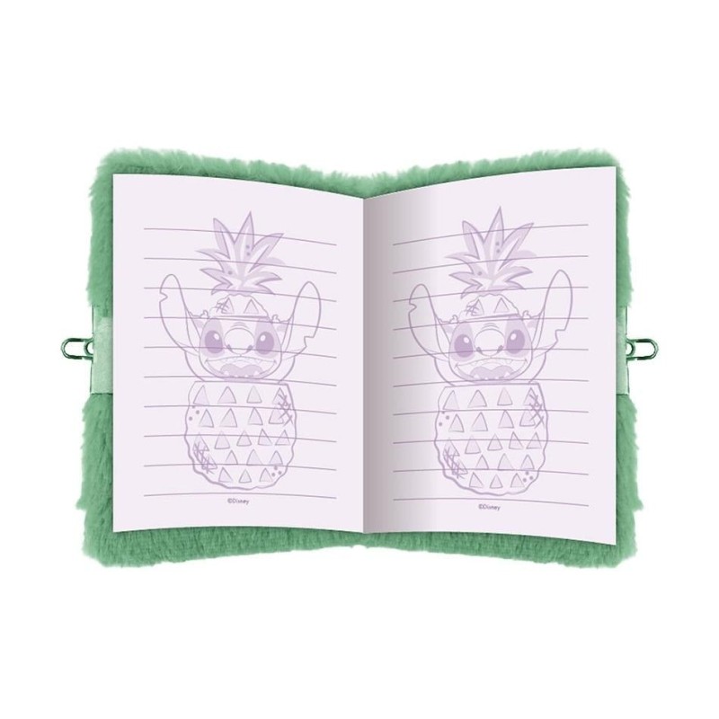STITCH - Journal Intime Peluche + Stylo-Bille 