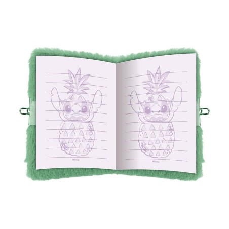 STITCH - Journal Intime Peluche + Stylo-Bille 