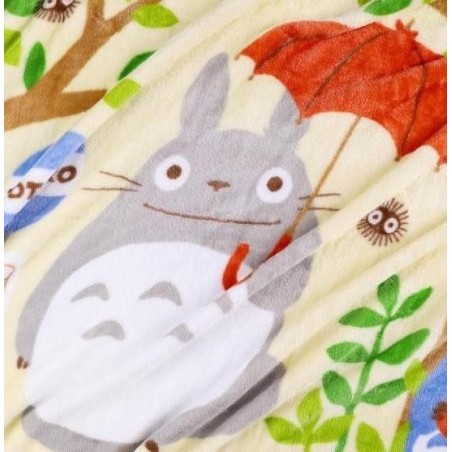 MON VOISIN TOTORO - Totoro Arrêt de Bus - Couverture 80x150cm 