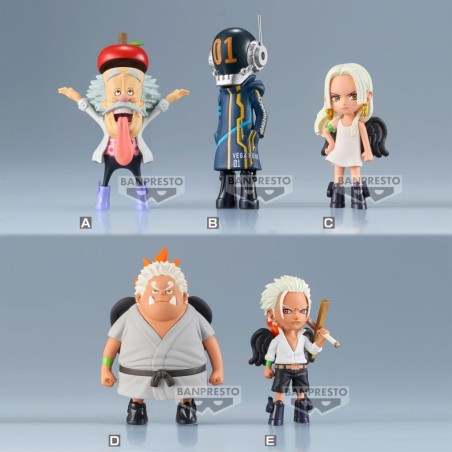 ONE PIECE - WCF Egg Head 4 - Assortiments 12 Figurine 7cm 