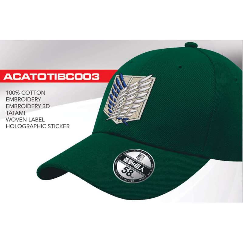 ATTACK ON TITANS - Survey Corps - Baseball Cap 