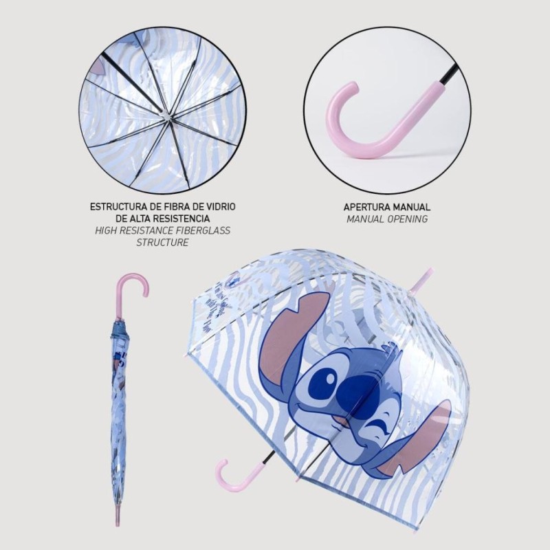 STITCH - Head - Parapluie  - 60 cm 