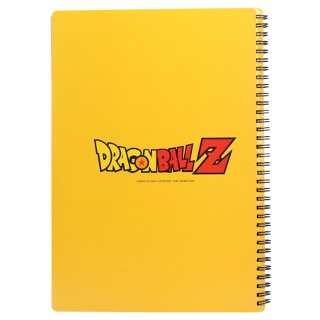 DRAGON BALL Z - Yellow - Notebook Effet Lenticulaire 3D 
