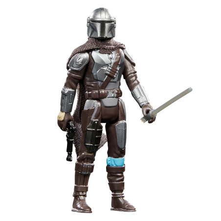 LIVRE DE BOBA FETT - Le Mandalorian - Figurine Retro Collection 10cm 