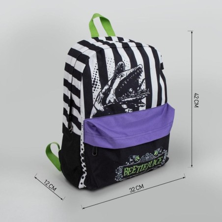 BEETLEJUICE - Sac à Dos Casual - 42x12x32cm 