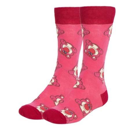 TOY STORY - Lotso - Pack de 3 Paires de Chaussettes (Taille 36-43) 