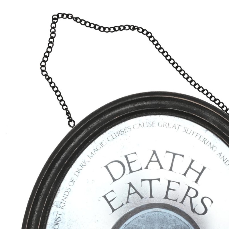 HARRY POTTER - Mangemort - Plaque Miroir Décorative Oval 