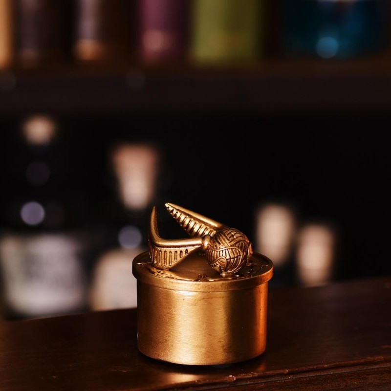 HARRY POTTER - Vif d'Or - Boîte à Bijoux Doré 