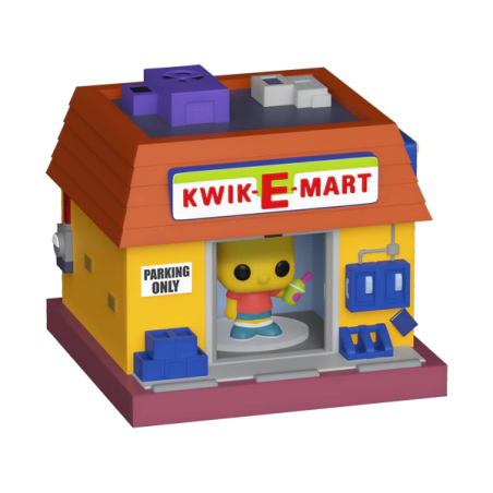 LES SIMPSONS - Bitty Pop Town - Bart Simpson et Kwik-E-Mart 
