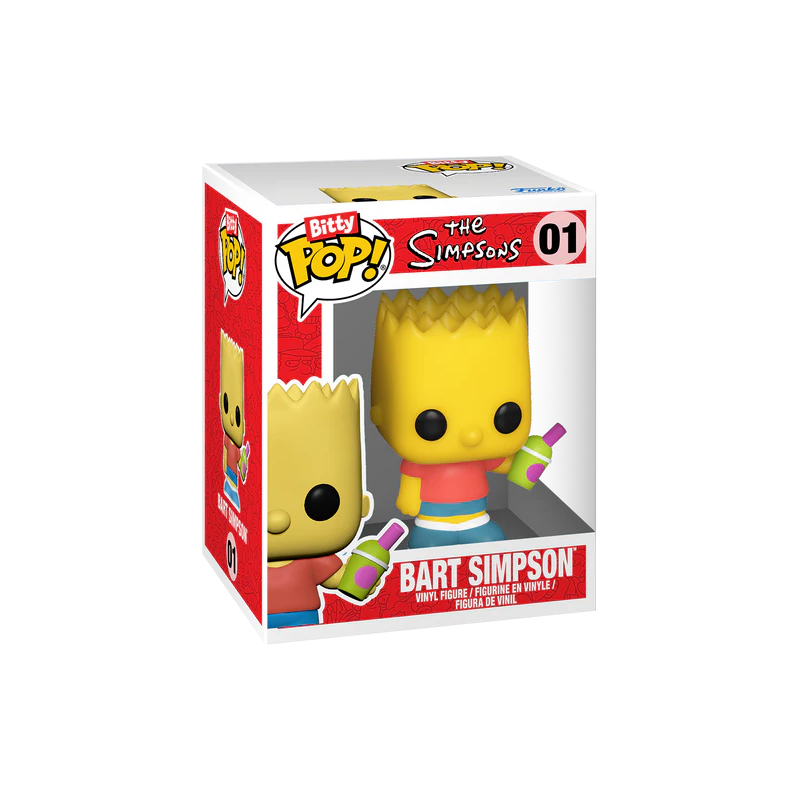 LES SIMPSONS - Bitty Pop Town - Bart Simpson et Kwik-E-Mart 