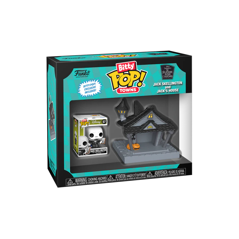 NBX - Bitty Pop Town - Jack Skellington et Maison de Jack 