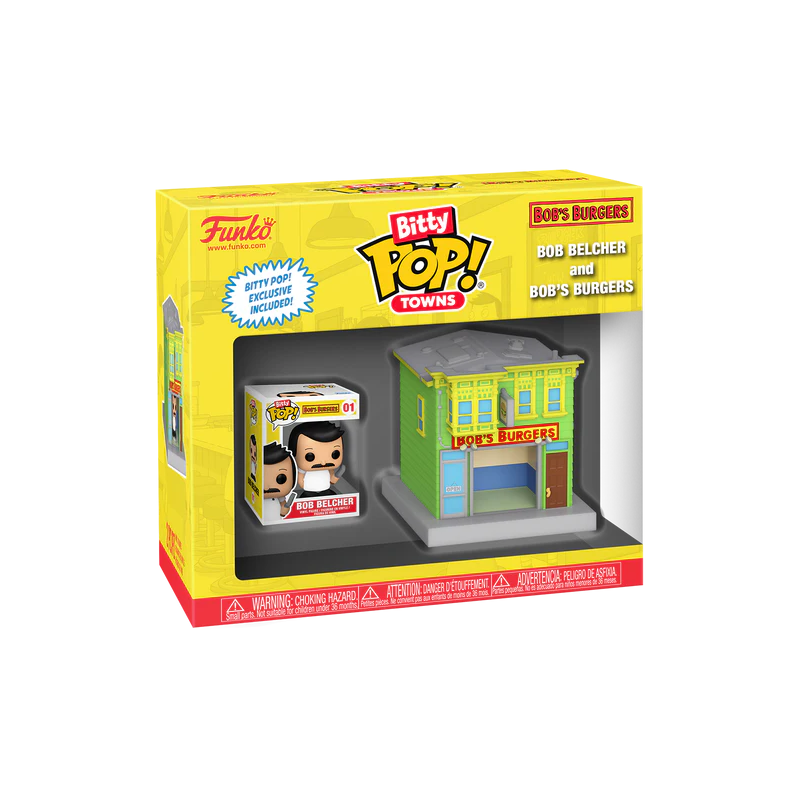 BOB'S BURGER - Bitty Pop Town - Bob Belcher et Bob's Burgers 