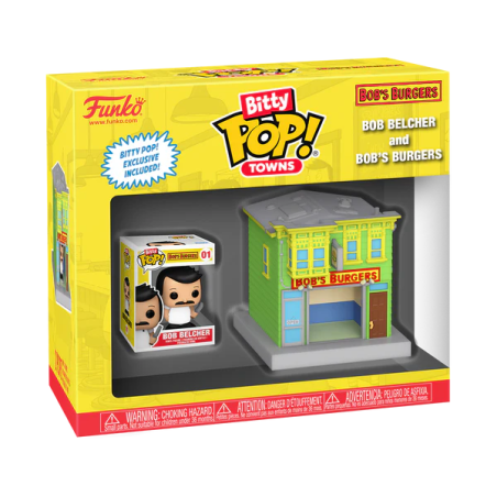 BOB'S BURGER - Bitty Pop Town - Bob Belcher et Bob's Burgers 