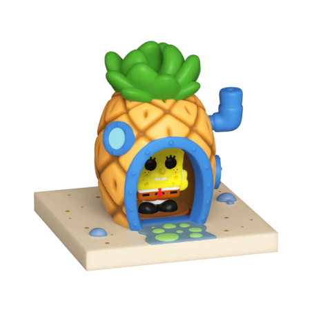 SPONGEBOB - Bitty Pop Town - Spongebob and pineapple house 
