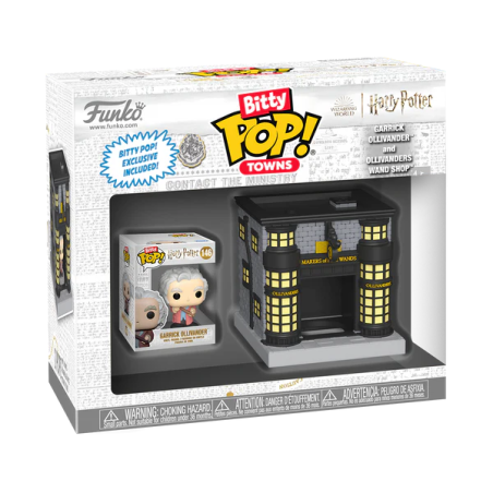 HARRY POTTER -Bitty Pop Town -Garrick Ollivander et magasin Ollivander 