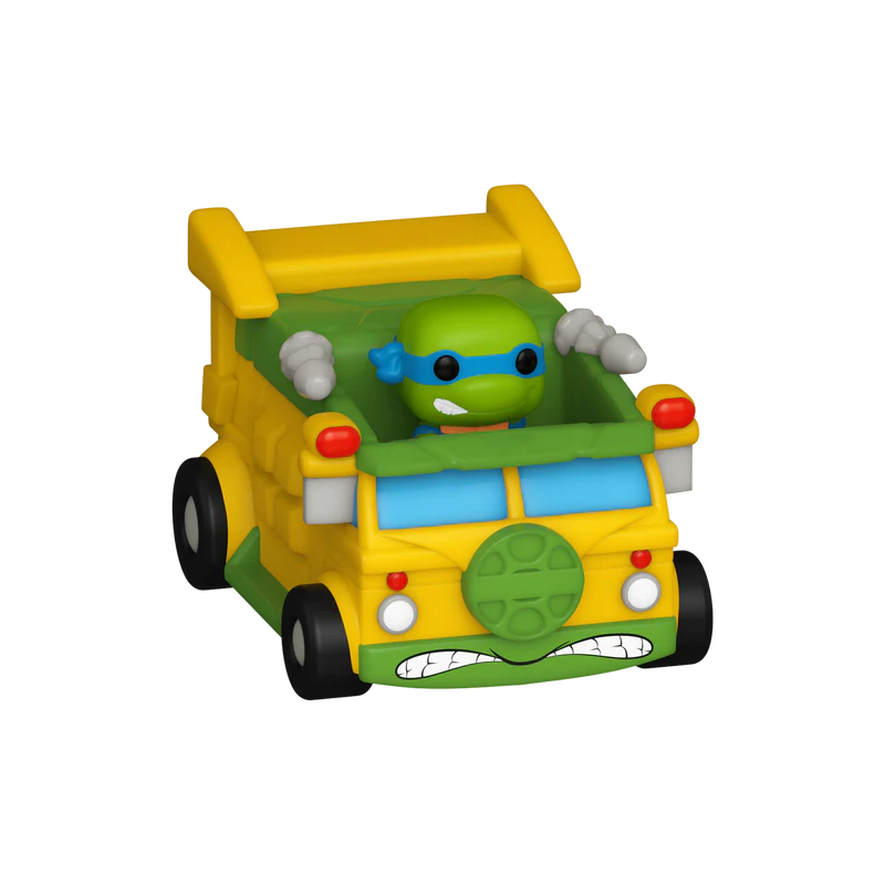TORTUES NINJAS - Bitty Pop Ride - Leonardo avec Van 