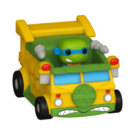 TORTUES NINJAS - Bitty Pop Ride - Leonardo avec Van 