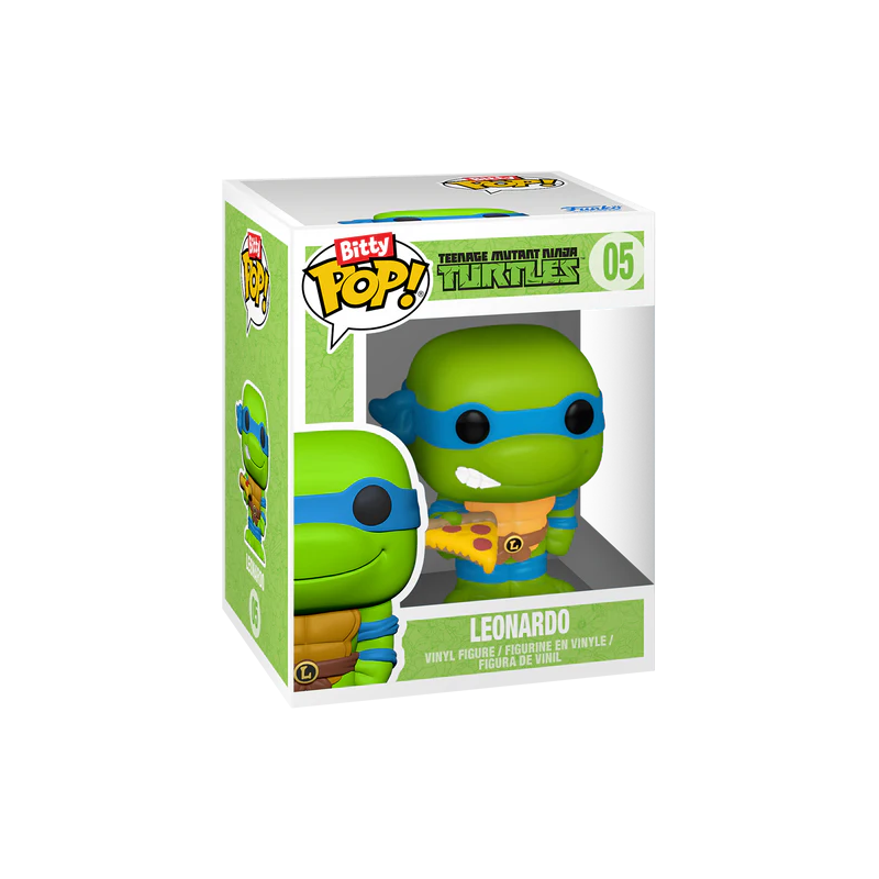 TORTUES NINJAS - Bitty Pop Ride - Leonardo avec Van 