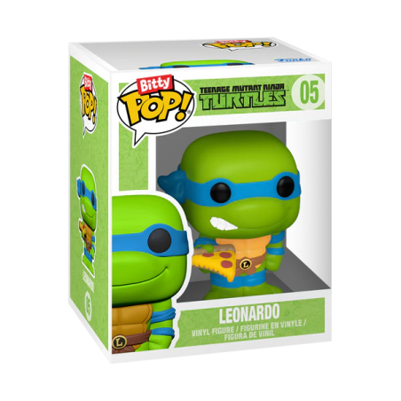 TORTUES NINJAS - Bitty Pop Ride - Leonardo avec Van 