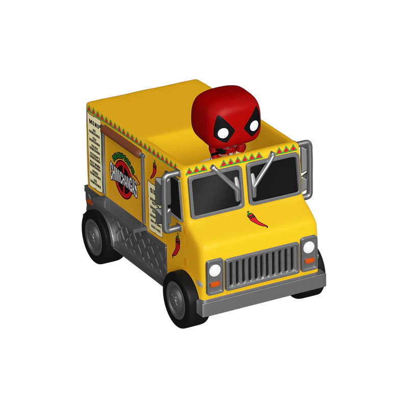 MARVEL - Bitty Pop Ride - Deadpool avec Camion Chimichanga 