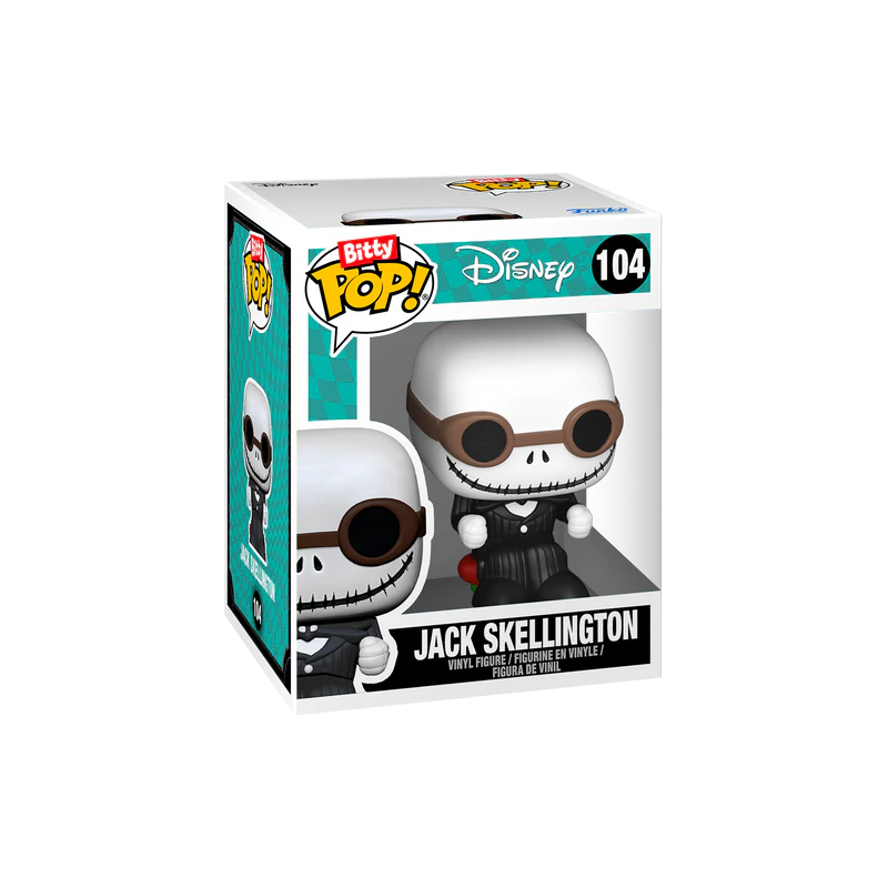 NBX - Bitty Pop Ride - Jack Skellington with Snowmobile 