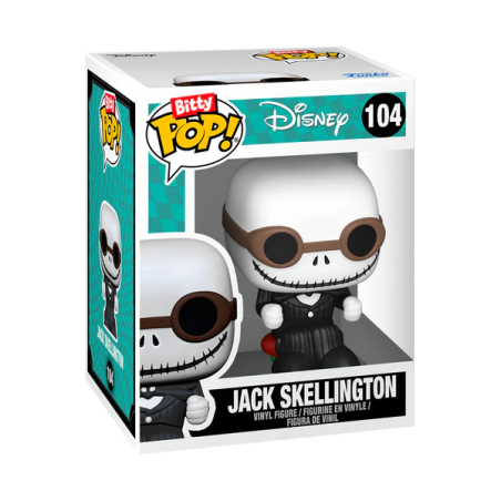 NBX - Bitty Pop Ride - Jack Skellington with Snowmobile 