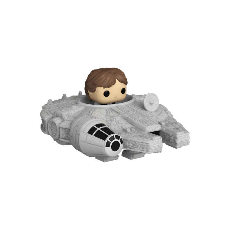 STAR WARS - Bitty Pop Ride - Han Solo avec Faucon Millenium 