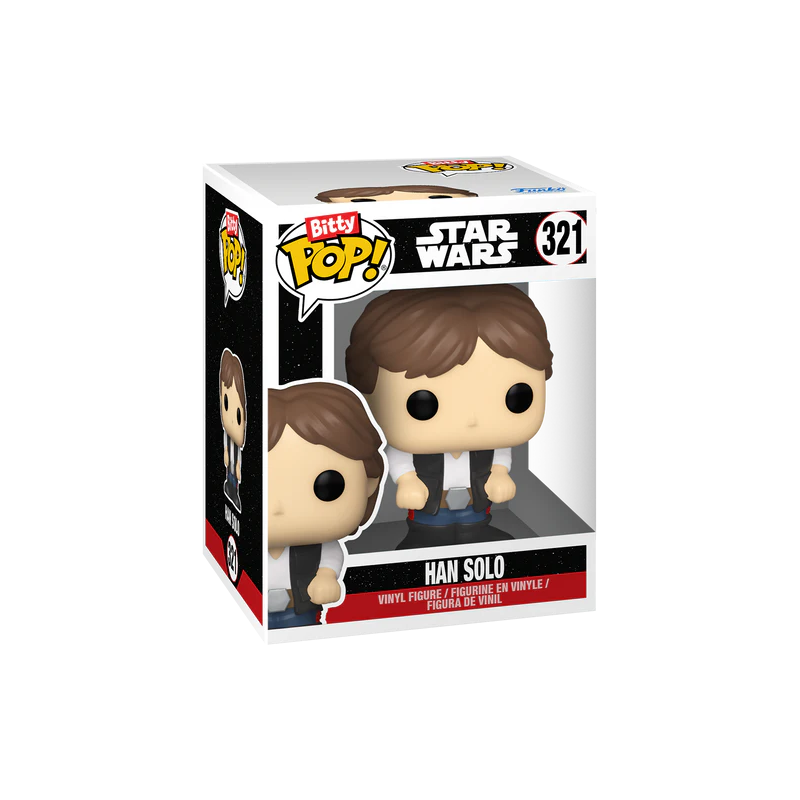 STAR WARS - Bitty Pop Ride - Han Solo avec Faucon Millenium 