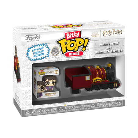 HARRY POTTER - Bitty Pop Ride - Harry Potter with Hogwarts Express 