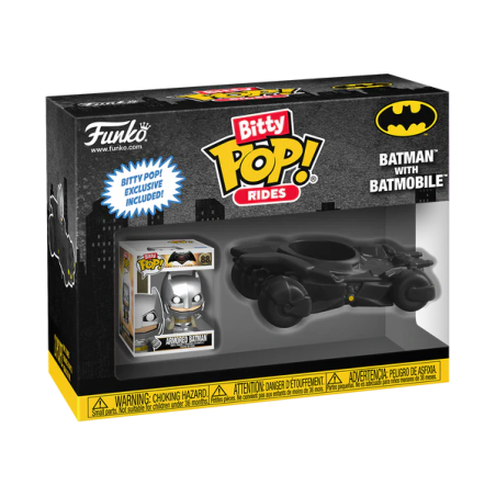 DC - Bitty Pop Ride - Batman avec Batmobile 