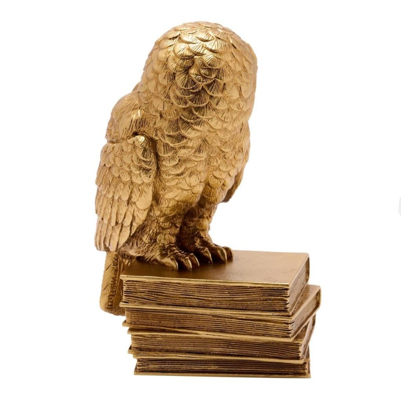 HARRY POTTER - Hedwige - Figurine Doré  20cm 