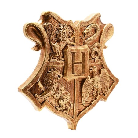 HARRY POTTER - Blason Poudlard - Décoration Murale 40x40x3.5cm 